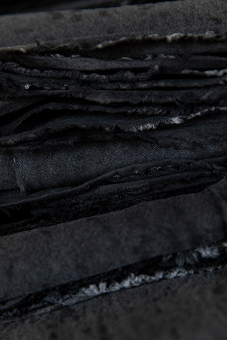 Weathered Black 5'x7' Hand Painted Muslin Backdrop in a Bag