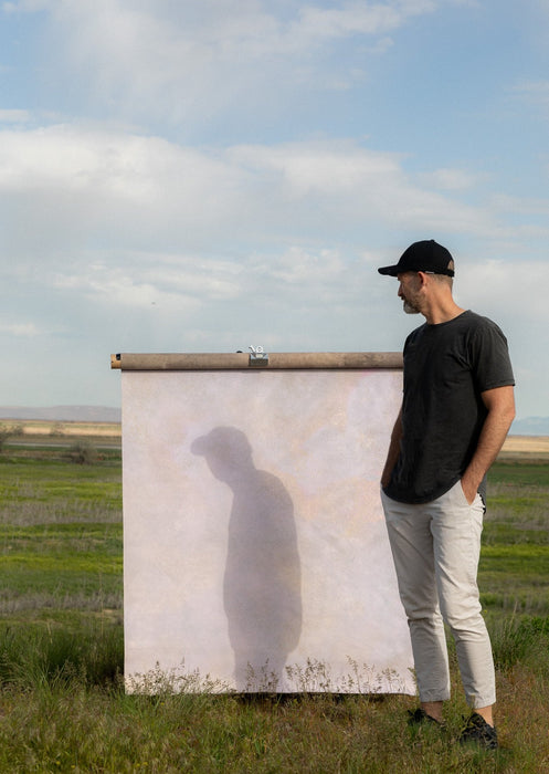 Lil Opal #0685 Small Double-Sided Hand Painted Canvas Backdrop