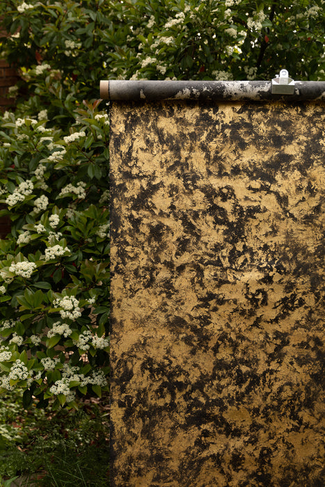 Glinted Gold Foiled Canvas Backdrop (Commission Only)