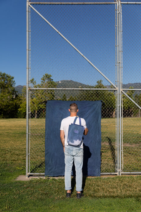 Weathered Somerset Blue- Backdrop in a Bag