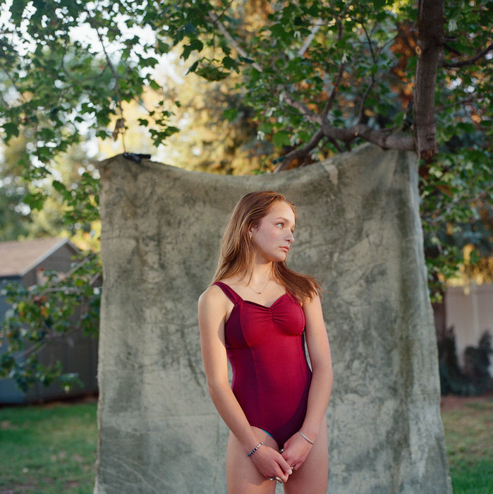 Autumn's Herald #0792 Hand Painted Big Muslin Backdrop in a Bag