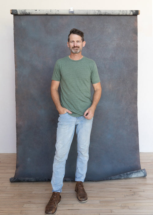 Desert Night #0765 Large Painted Canvas Backdrop