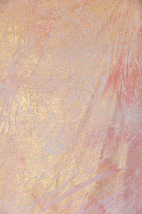 Rose Gold Spell #0789 Hand Painted Big Muslin Backdrop in a Bag
