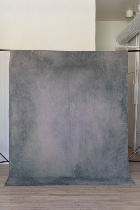 Smoked #0792 Hand Painted Big Muslin Backdrop in a Bag