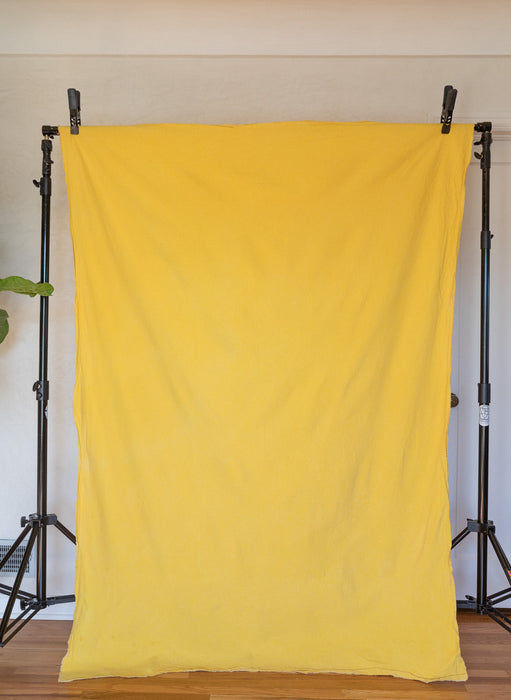 Havana Yellow- 5'x7' Weathered Muslin Backdrop in a Bag