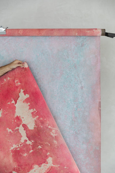 Pink Patina #0681 Medium Hand Painted Canvas Backdrop