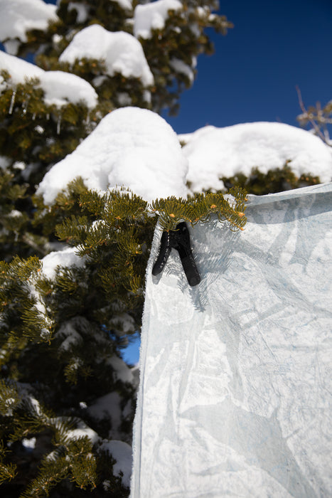 Arctic Frost- 5'x7' Weathered Muslin Backdrop in a Bag