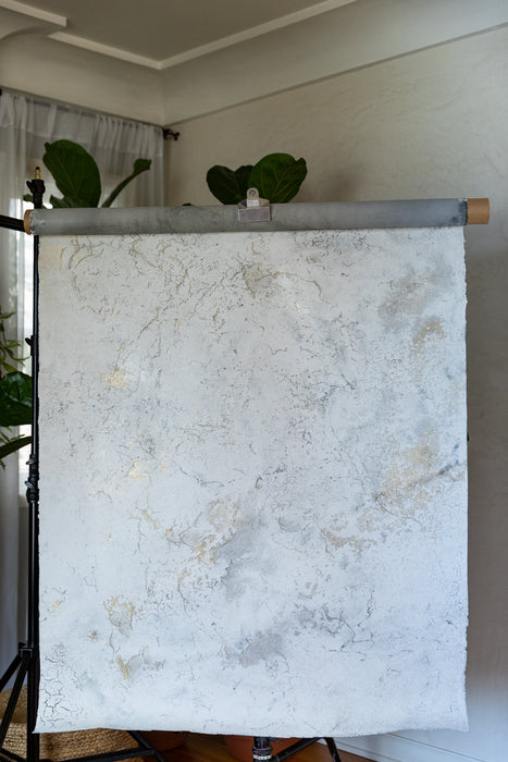 Metallic Yin #0806 Small Painted Canvas Backdrop