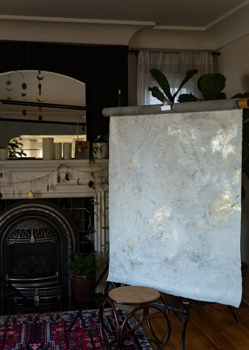 Metallic Yin #0806 Small Painted Canvas Backdrop