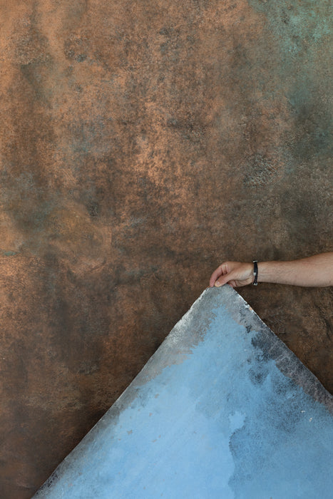 Precious Metals #0827 XLarge Hand Painted Canvas Backdrop