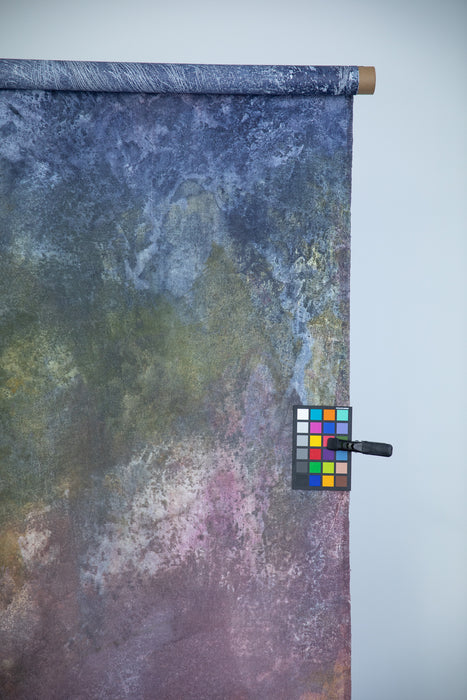 Vivid Trip #0847 Large Painted Muslin Backdrop