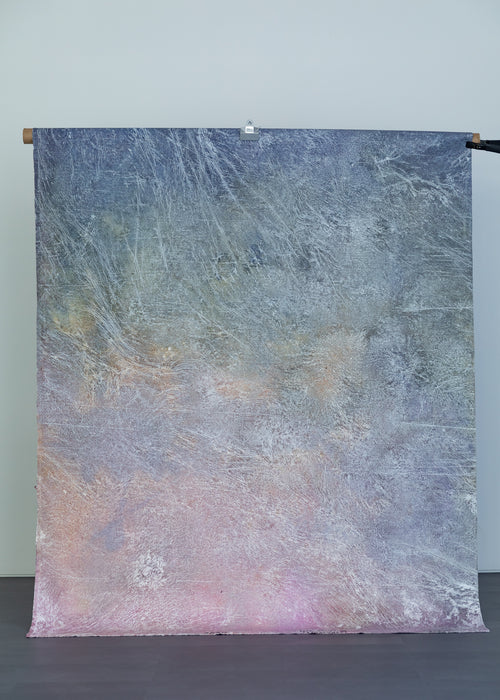 Vivid Trip #0847 Large Painted Muslin Backdrop