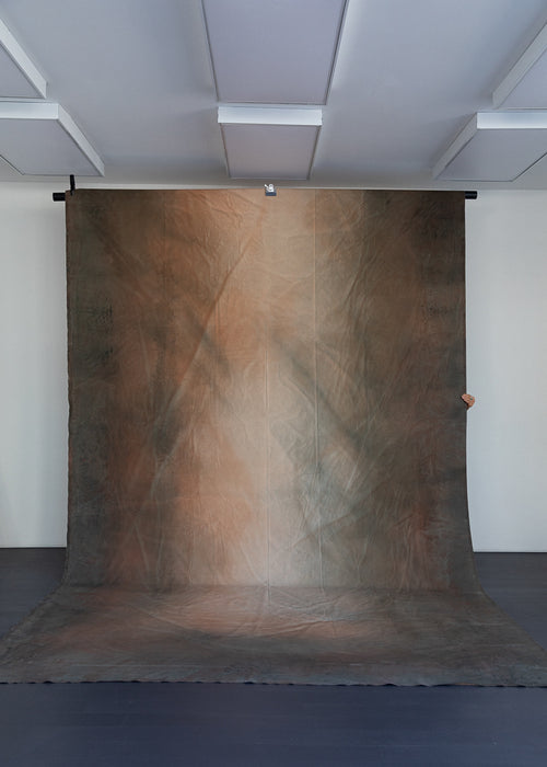 RENTAL ONLY! "Desert Quarry" XXL Hand Painted Muslin Backdrop