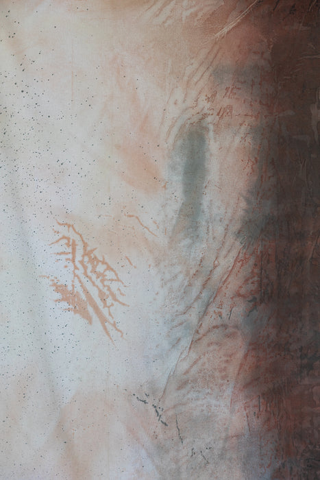 RENTAL ONLY! "Big Sandstone" XL Hand Painted Muslin Backdrops