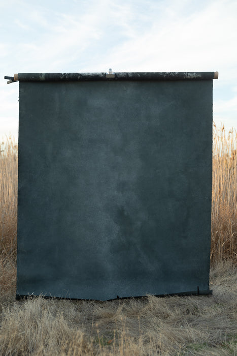 Smokey Teal #0859 Medium Painted Canvas Backdrop