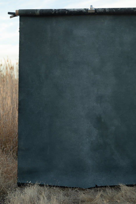 Smokey Teal #0859 Medium Painted Canvas Backdrop