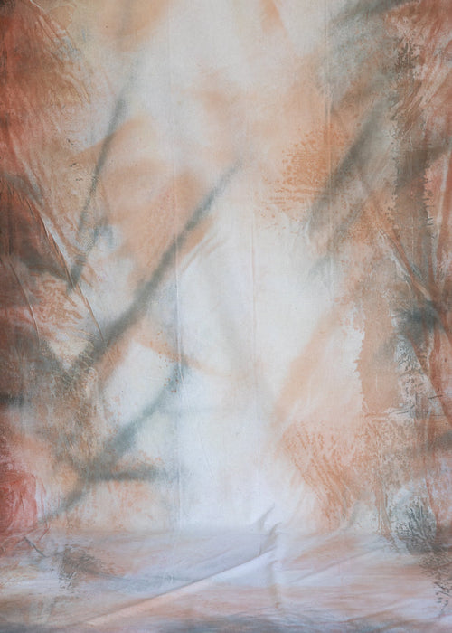 organic stone quarry inspired backdrop hand painted by ultraviolet backdrops