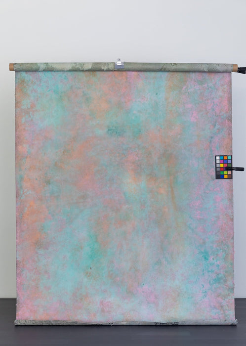 huge psychedelic painting on canvas