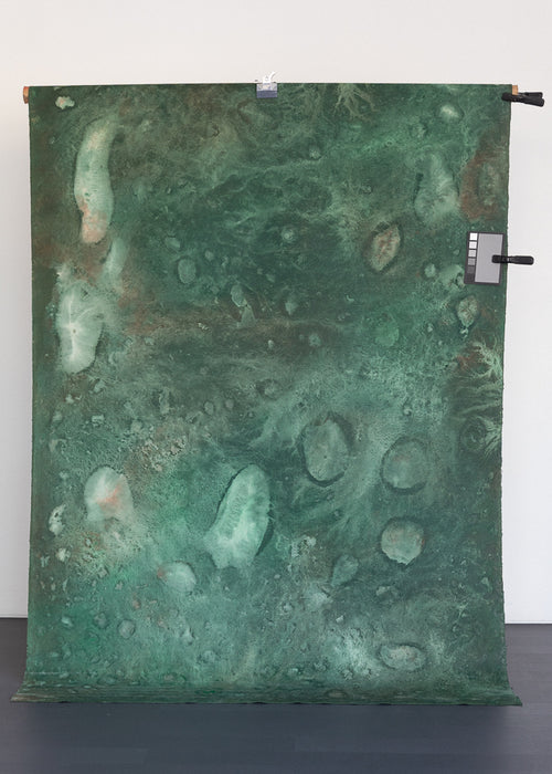 Team Green #0871 Medium Painted Canvas Backdrop