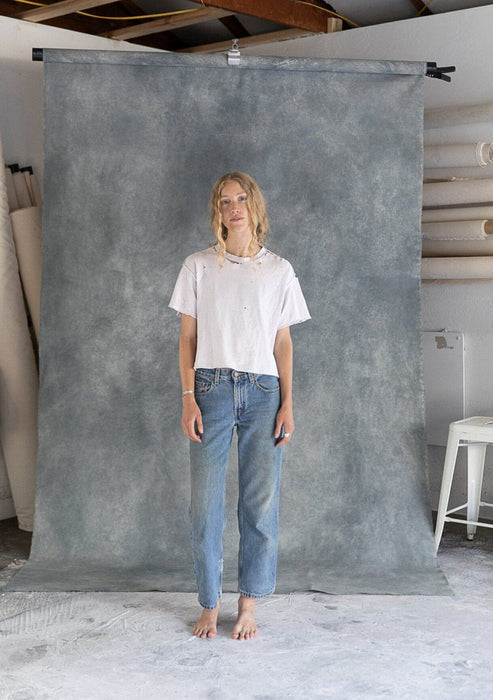 Sunbaked Clay #0198 // Large Hand-Painted Canvas Backdrop.