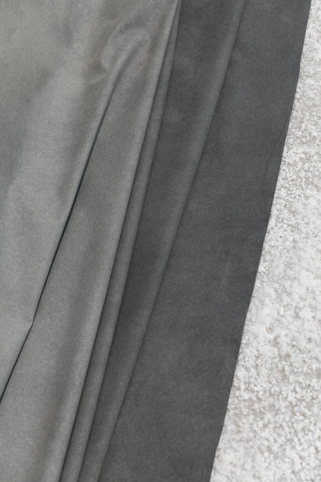 Grande Graydient #0234 // XLarge Hand-Painted Canvas Backdrop.