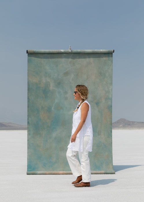 Nietzche's Waters #0265 // Large+ Hand-Painted Canvas Backdrop