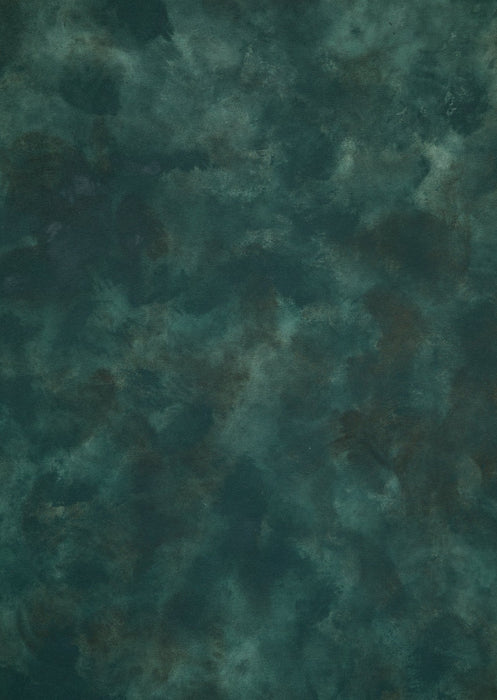 Rider Malachite #0413 // XLarge Hand-Painted Canvas Backdrop.