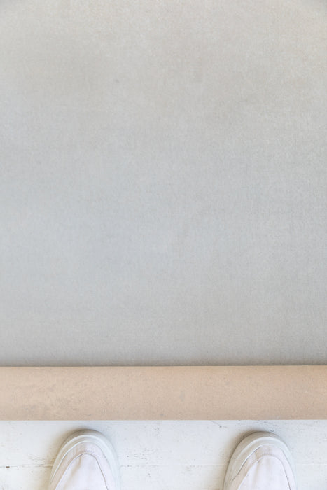 Layered Gray II #0268 // Odd Medium Hand-Painted Canvas Backdrop
