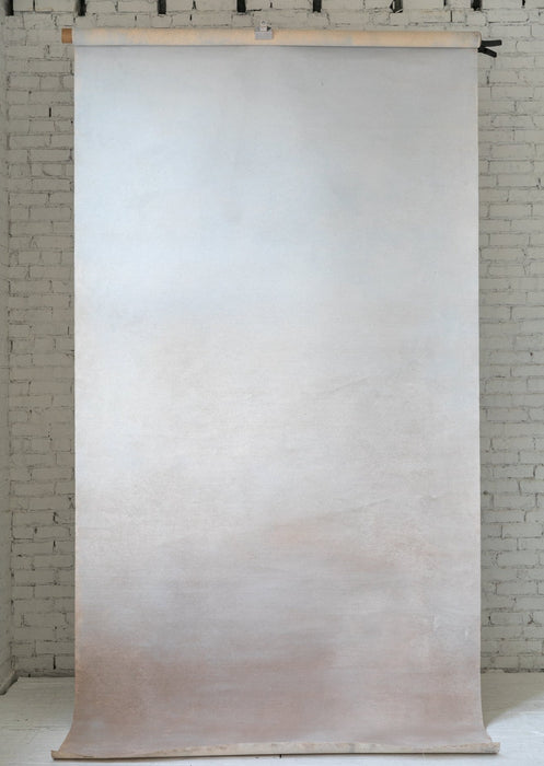 New Stone #0276 // Large+ Hand-Painted Canvas Backdrop.