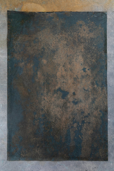 Native Alloy #0394 Heavy Metal Hand-Painted Flatlay Surface