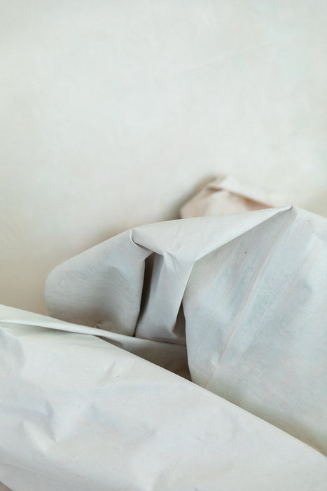 Warm White- Styling Textile // Hand-Painted Backdrop.