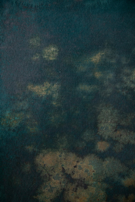 Peacock and Ochre #0396- Heavy Metal // Mini Painting.