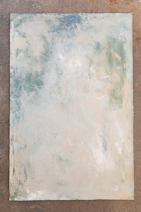 Shell Beach Glass #0504 // Mini Painting