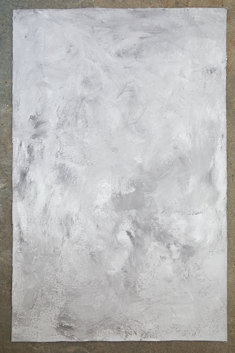 Gray Lather #0505 Hand-Painted Flatlay Surface