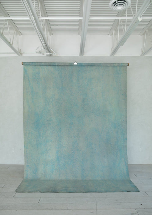 Aquifer #0359 // XLarge Hand-Painted Canvas Backdrop.