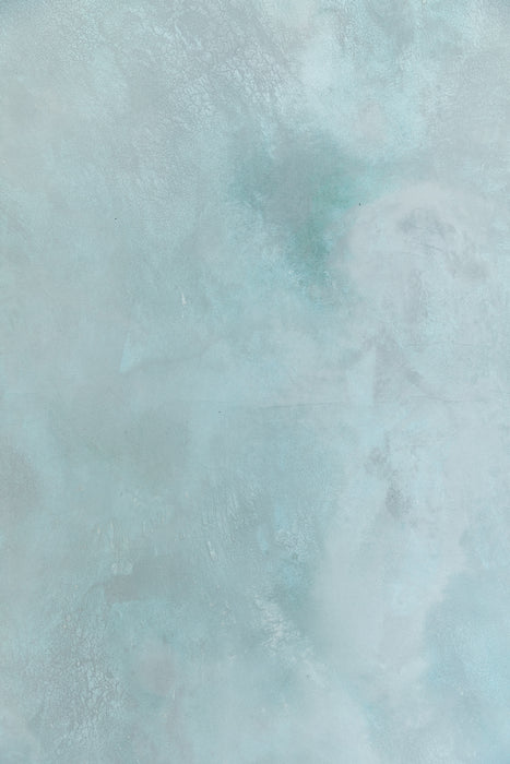 Blue Greens #0511 Small Hand-Painted Canvas Backdrop
