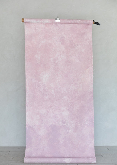 Fika- Liliac Runner #0513 // Odd Hand-Painted Muslin Backdrop Painting