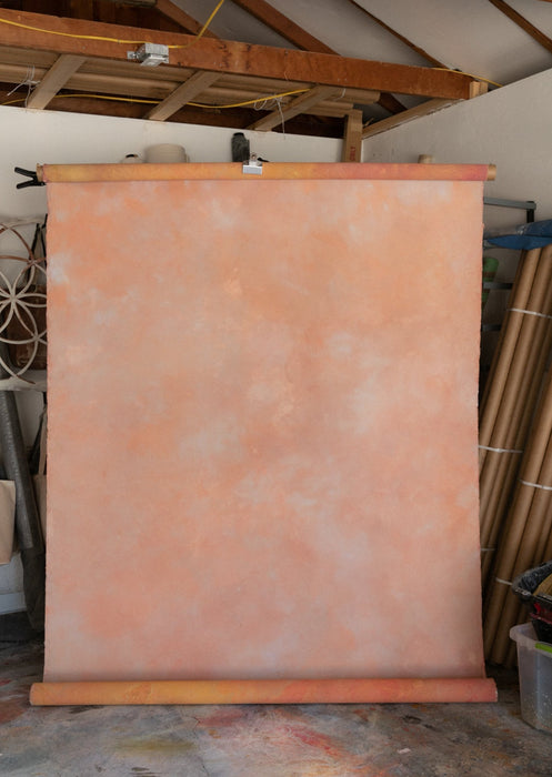 Tropics #0540 // Double Sided Large Hand-Painted Canvas Backdrop Painting