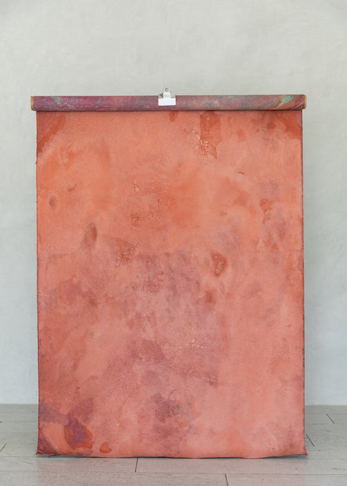 Blushing Clays #0547 // Double-Sided Small Hand-Painted Canvas Backdrop Painting