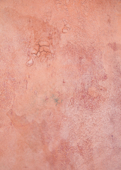 Blushing Clays #0547 // Double-Sided Small Hand-Painted Canvas Backdrop Painting