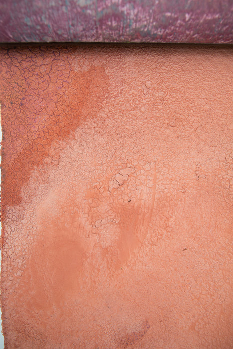 Blushing Clays #0547 // Double-Sided Small Hand-Painted Canvas Backdrop Painting