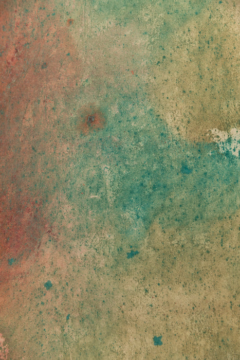 Blushing Clays #0547 // Double-Sided Small Hand-Painted Canvas Backdrop Painting