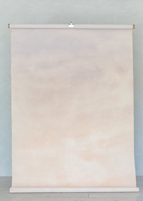 Lavender Iced Tea #0552 // Large Hand-Painted Canvas Backdrop Painting