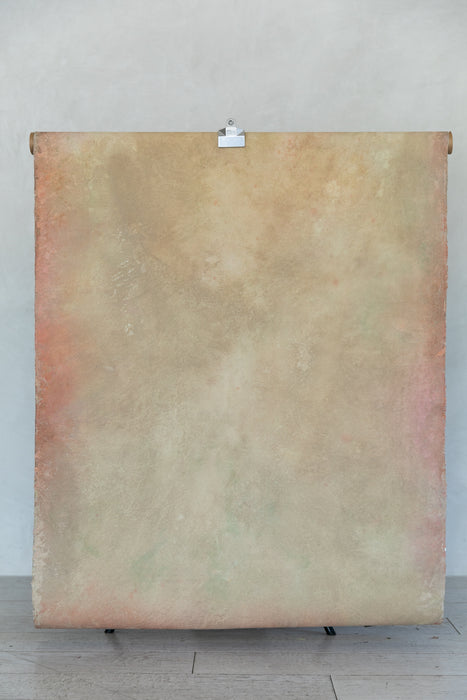 Florist's Patina #0561 Heavy Metal Double-Sided Small Hand-Painted Canvas Backdrop