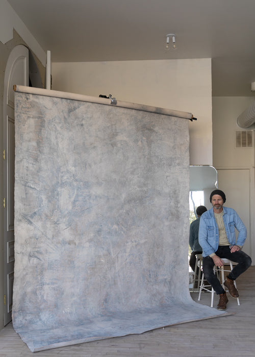 Wu Wei #0492 XLarge Hand-Painted Canvas Backdrop