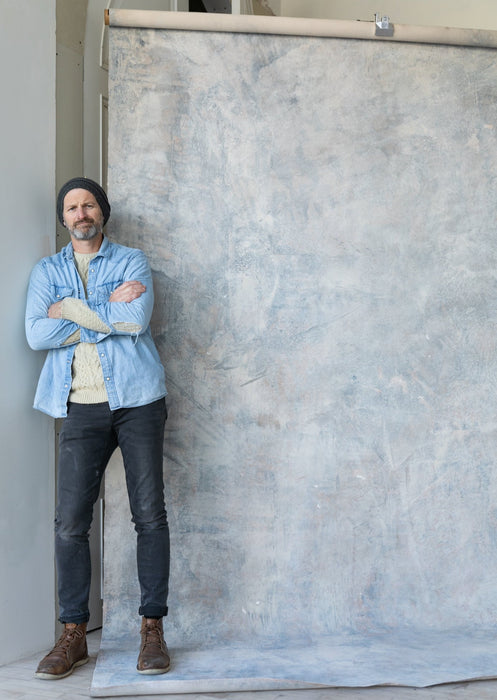 Wu Wei #0492 XLarge Hand-Painted Canvas Backdrop