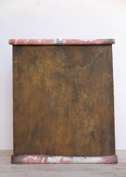 Ironworker #0582 Small Hand Painted Canvas Backdrop