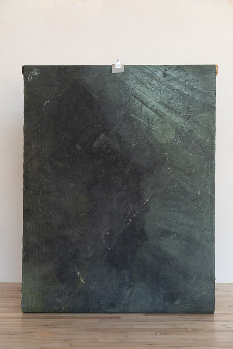 Isle of Greens #0637 Double-Sided Small Hand Painted Canvas Backdrop