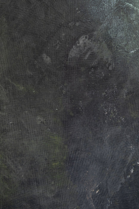 Isle of Greens #0637 Double-Sided Small Hand Painted Canvas Backdrop