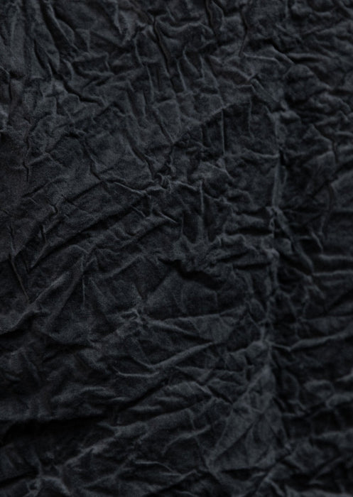 Crinkle Black- 5'x7' Hand Painted Muslin Backdrop in a Bag